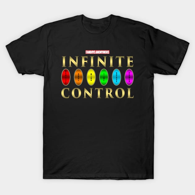 Infinity Stones - Infinite Control T-Shirt by Fanboys Anonymous